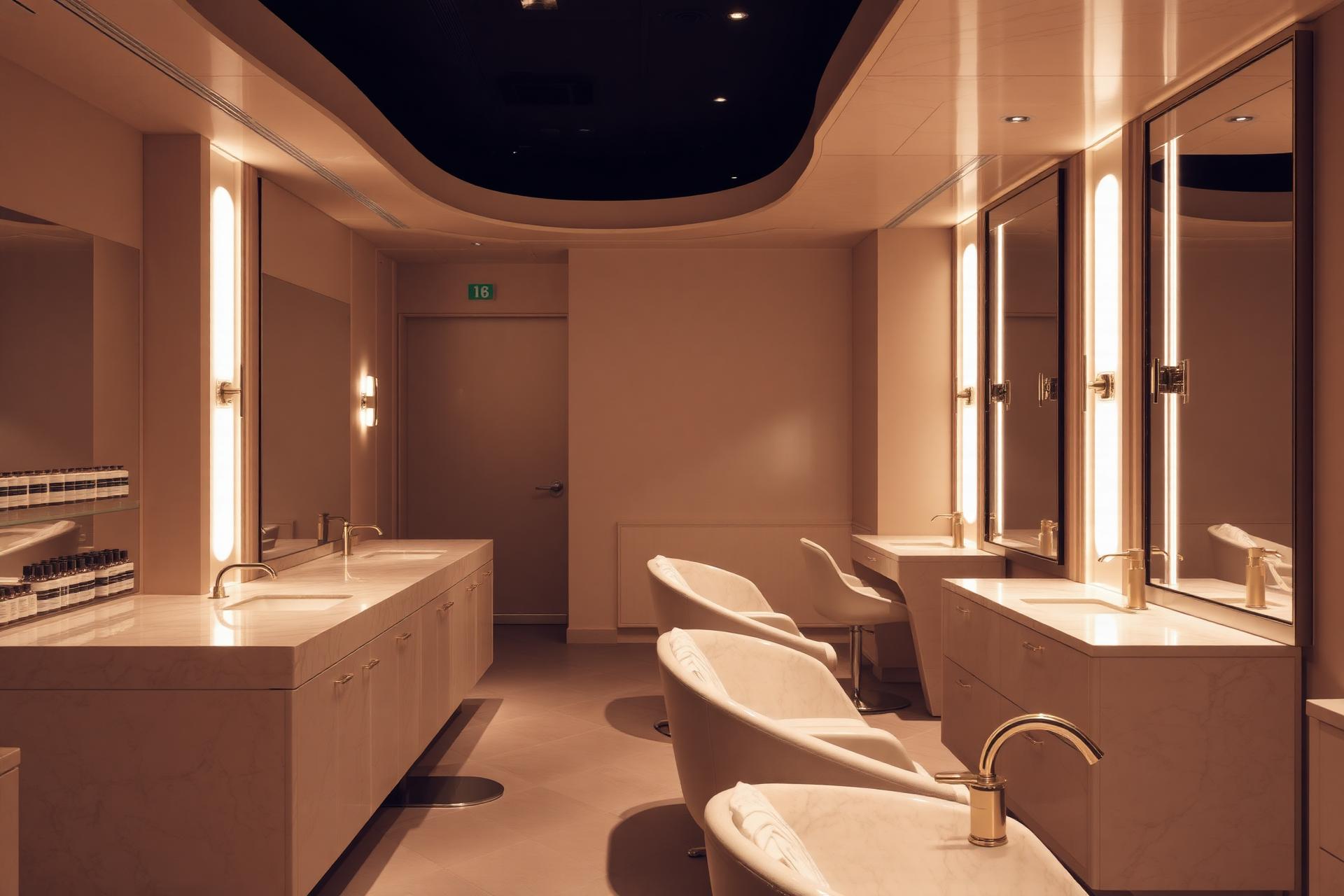 Interior of Make Me Family Salon